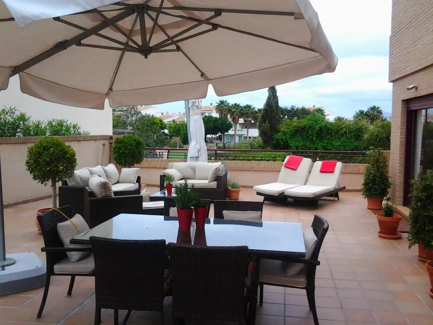 Terraza de Piso de alquiler en Alicante / Alacant con Aire acondicionado, Terraza y Trastero