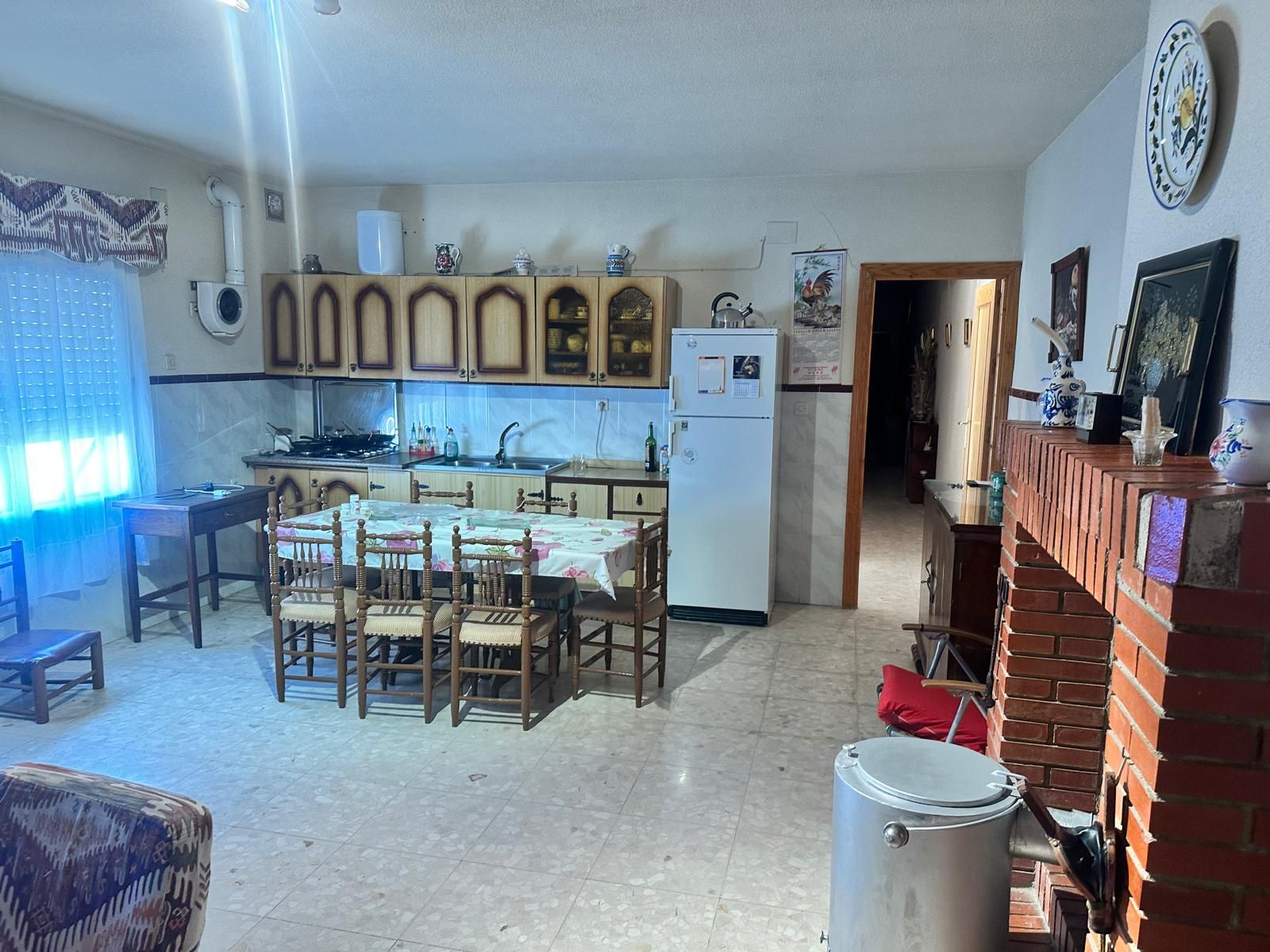 Cuina de Casa o xalet en venda en Torralba de Calatrava amb Calefacció i Traster