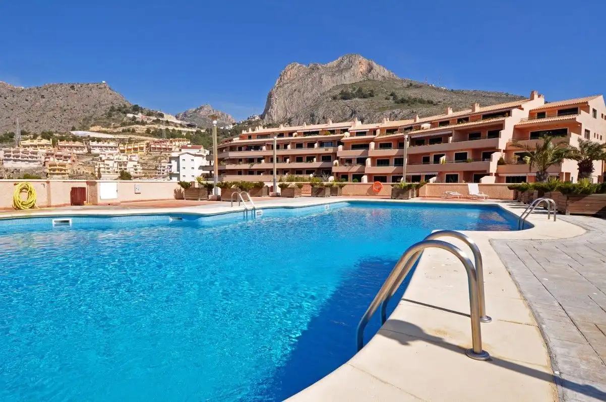 Schwimmbecken von Wohnungen zum Verkauf in Altea mit Klimaanlage, Terrasse und Abstellraum