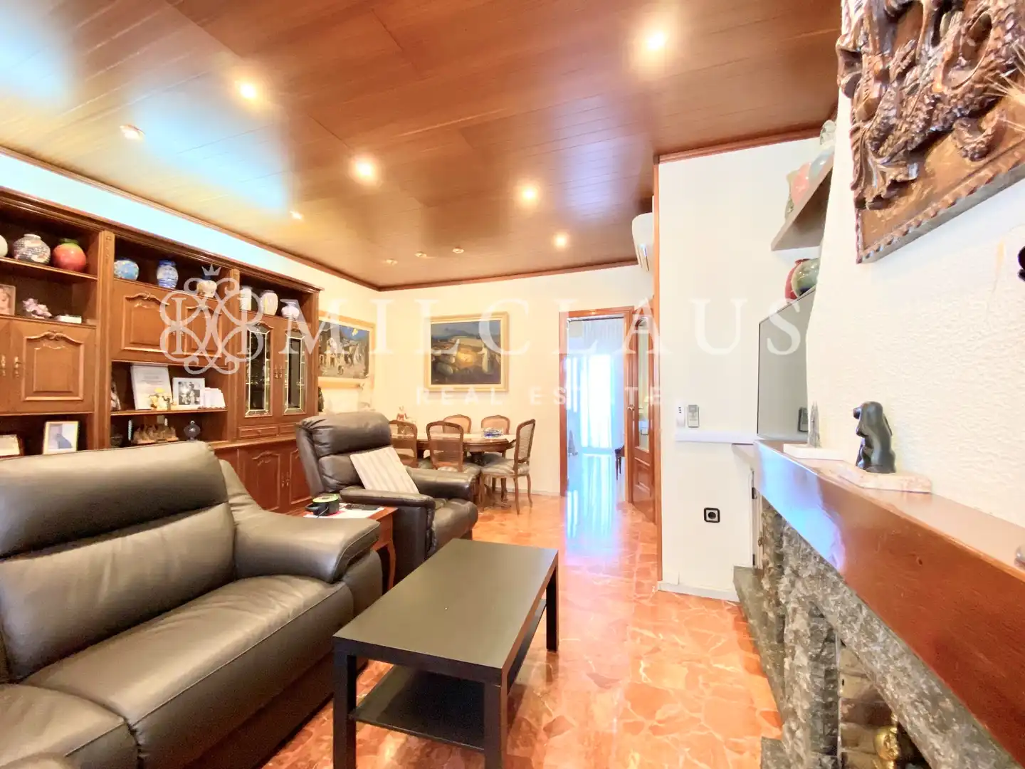 Sala d'estar de Casa adosada en venda en Sabadell amb Aire condicionat, Calefacció i Terrassa