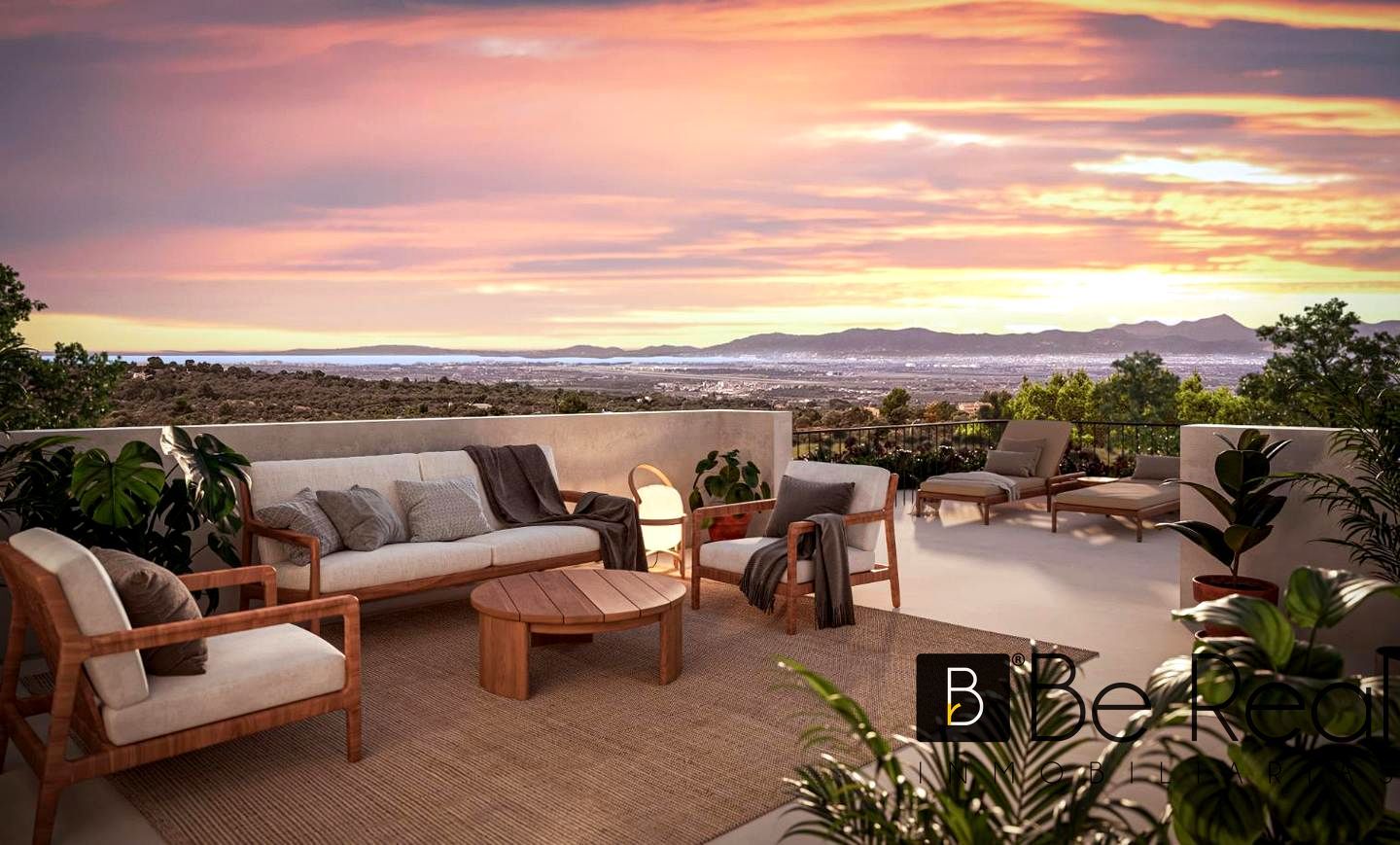 Terraza de Casa o chalet en venta en  Palma de Mallorca con Aire acondicionado, Jardín privado y Terraza