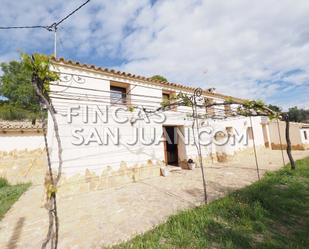 Exterior view of Country house for sale in Torremanzanas / La Torre de les Maçanes  with Terrace