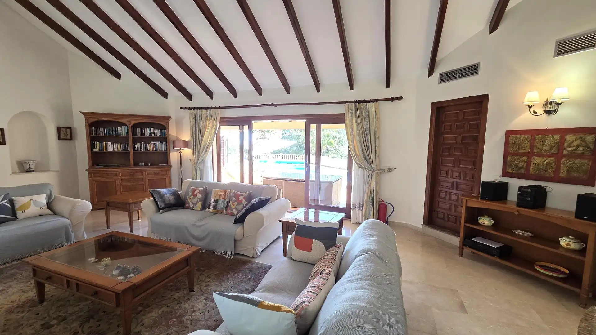 Sala de estar de Casa o chalet en venta en Cartagena con Aire acondicionado, Jardín privado y Terraza