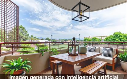 Terrace of Flat for sale in San Vicente del Raspeig / Sant Vicent del Raspeig  with Air Conditioner, Heating and Terrace