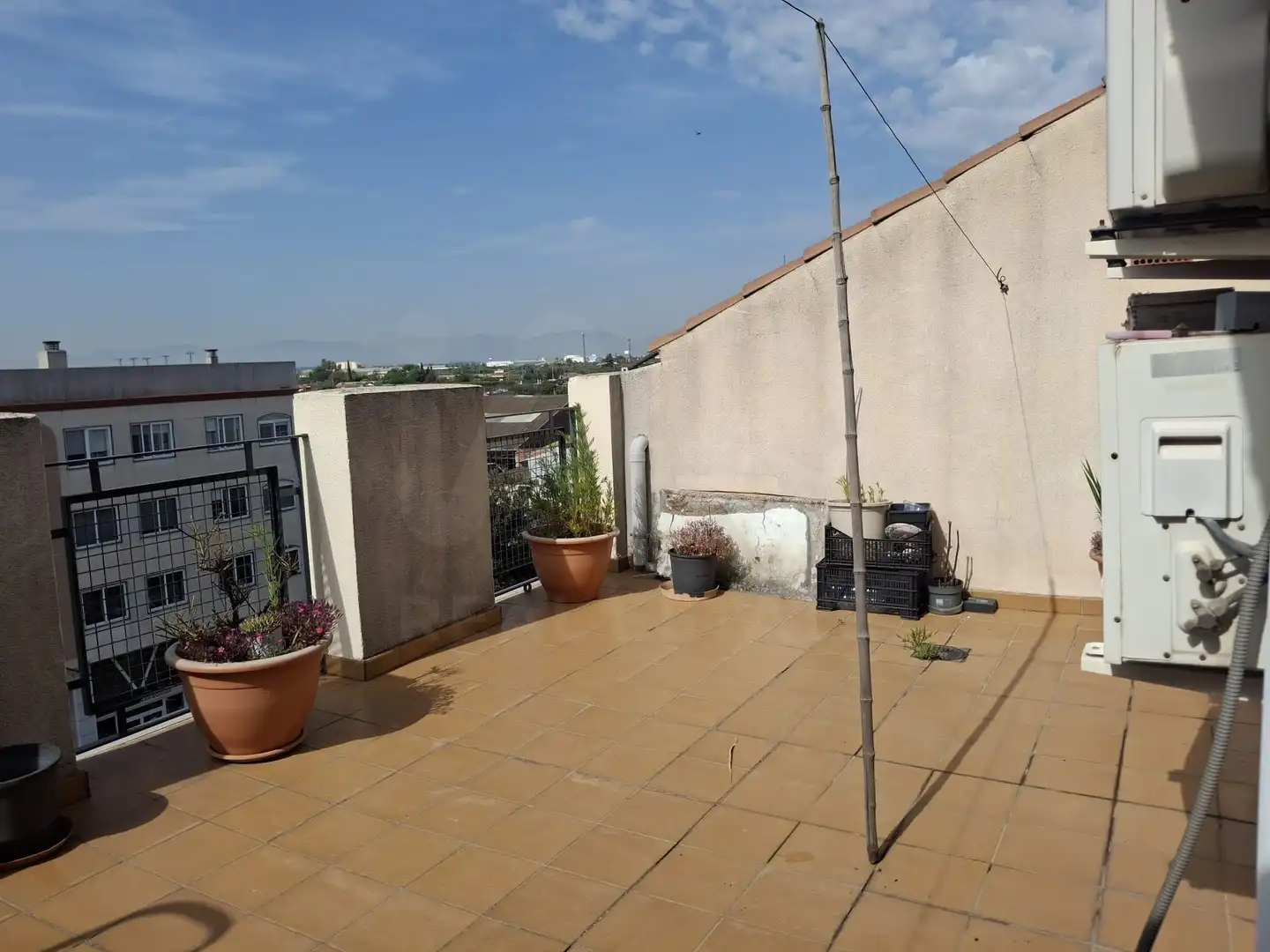 Terrasse von Maisonette zum Verkauf in Castellón de la Plana / Castelló de la Plana mit Klimaanlage, Heizung und Terrasse