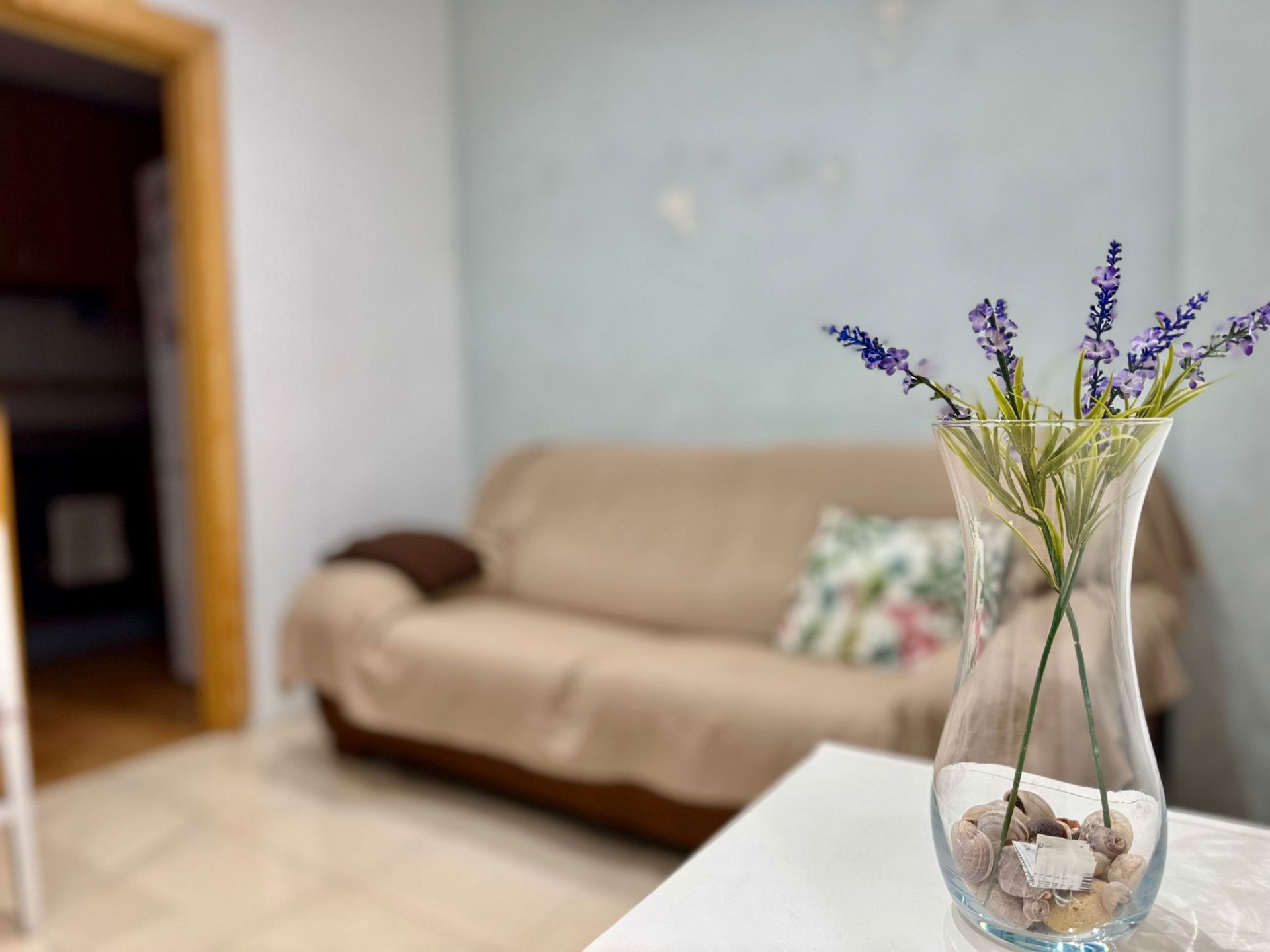 Sala de estar de Piso en venta en Alicante / Alacant con Amueblado y Microondas