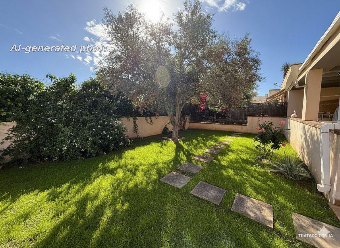 Garden of Apartment for sale in Eivissa  with Air Conditioner, Heating and Terrace