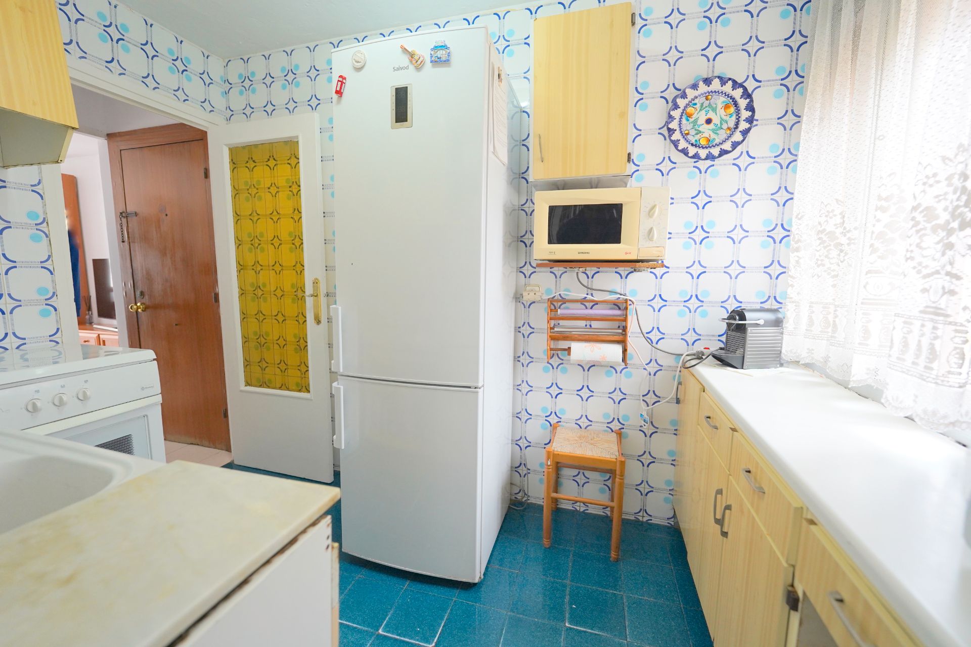 Cocina de Piso en venta en  Barcelona Capital con Balcón