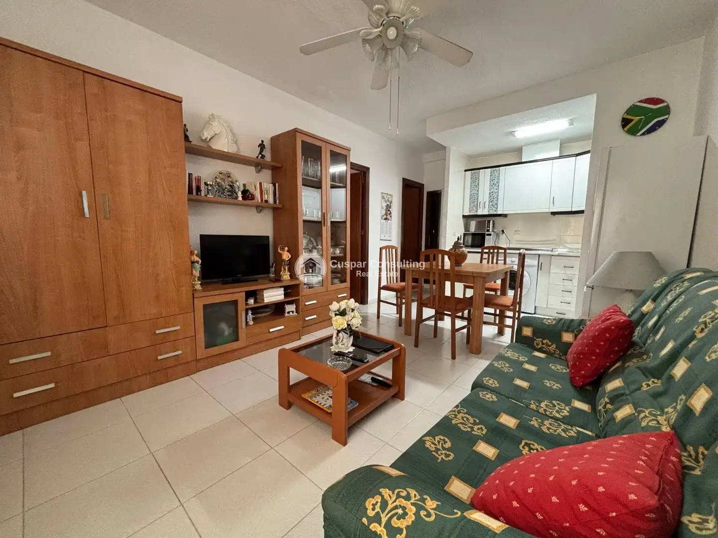 Sala de estar de Apartamento en venta en Los Alcázares con Terraza y Amueblado