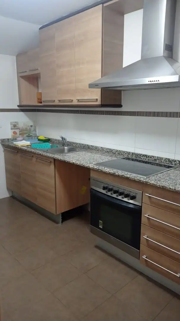 Kitchen of Flat for sale in Monzón  with Heating and Furnished