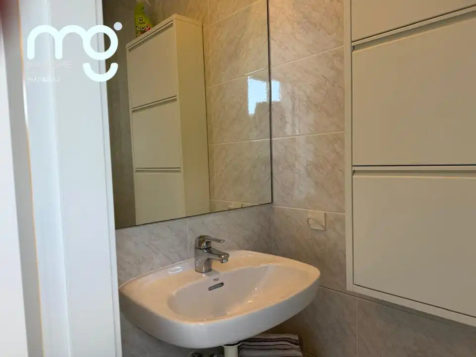 Baño de Casa adosada en venta en Premià de Mar con Aire acondicionado, Calefacción y Jardín privado