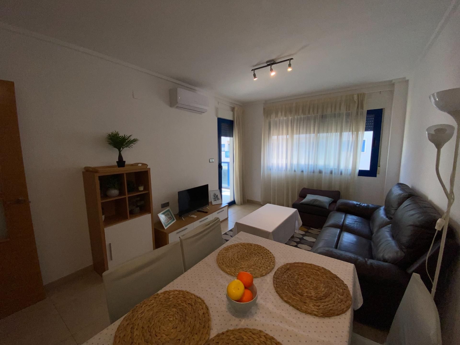 Living room of Flat to rent in Alicante / Alacant  with Air Conditioner, Heating and Terrace