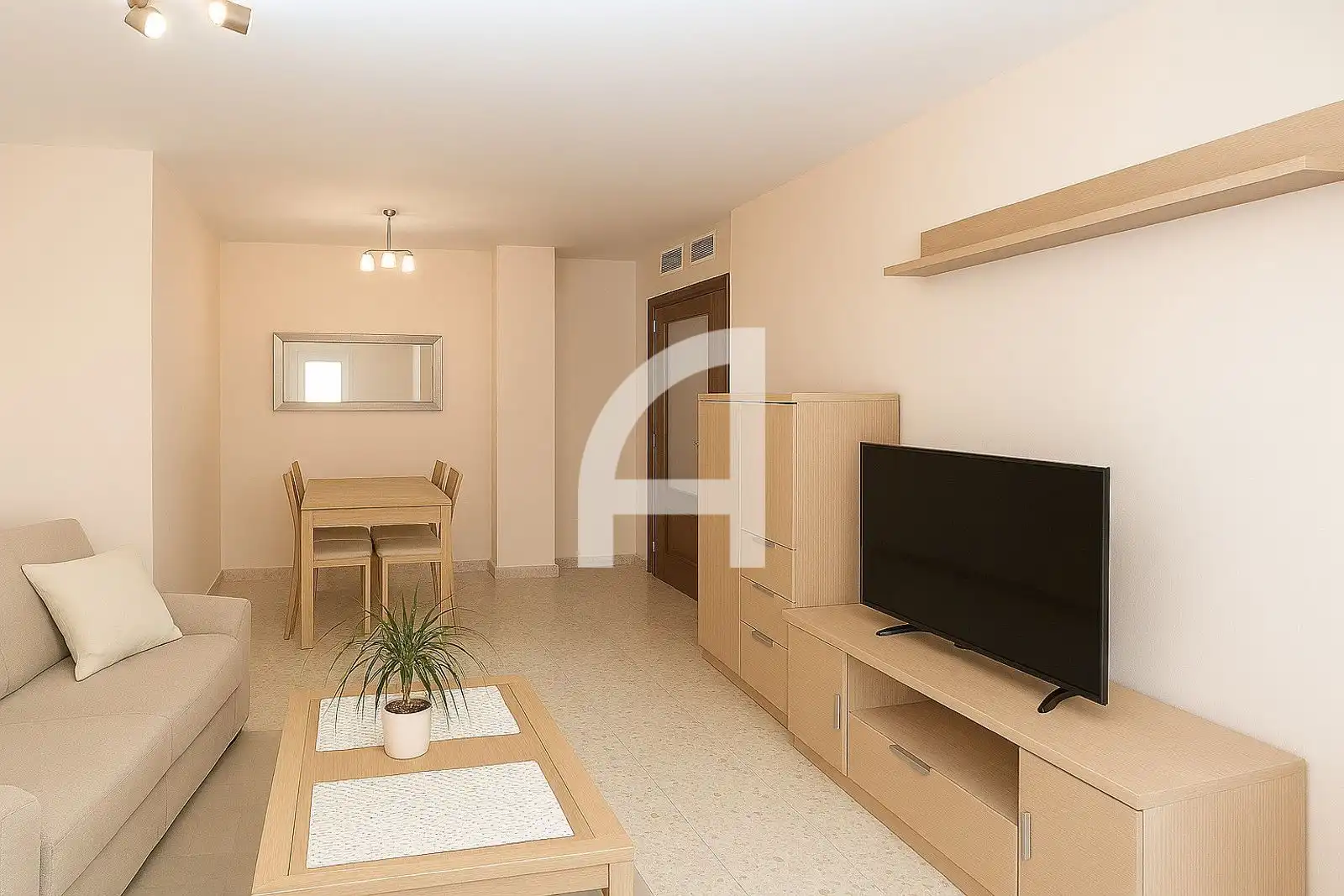 Sala d'estar de Àtic en venda en Mijas amb Aire condicionat, Calefacció i Terrassa