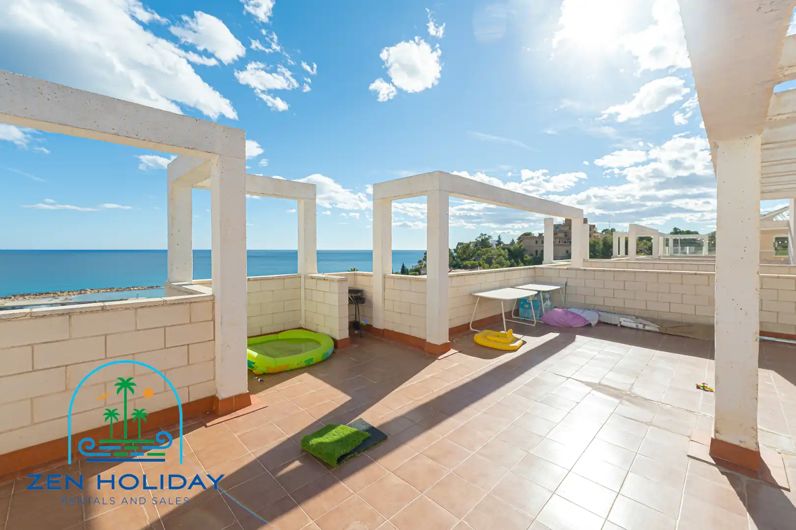 Terrace of Flat for sale in El Campello  with Air Conditioner, Heating and Terrace