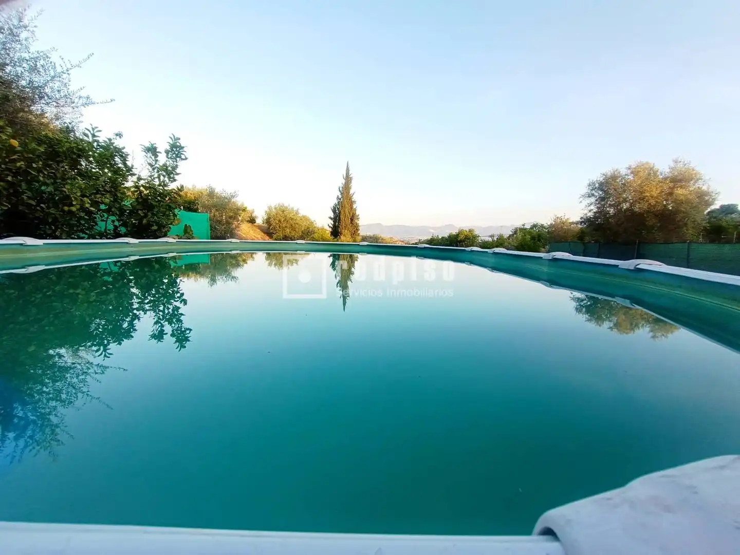 Schwimmbecken von Haus oder Chalet zum Verkauf in Cártama mit Klimaanlage, Heizung und Privatgarten