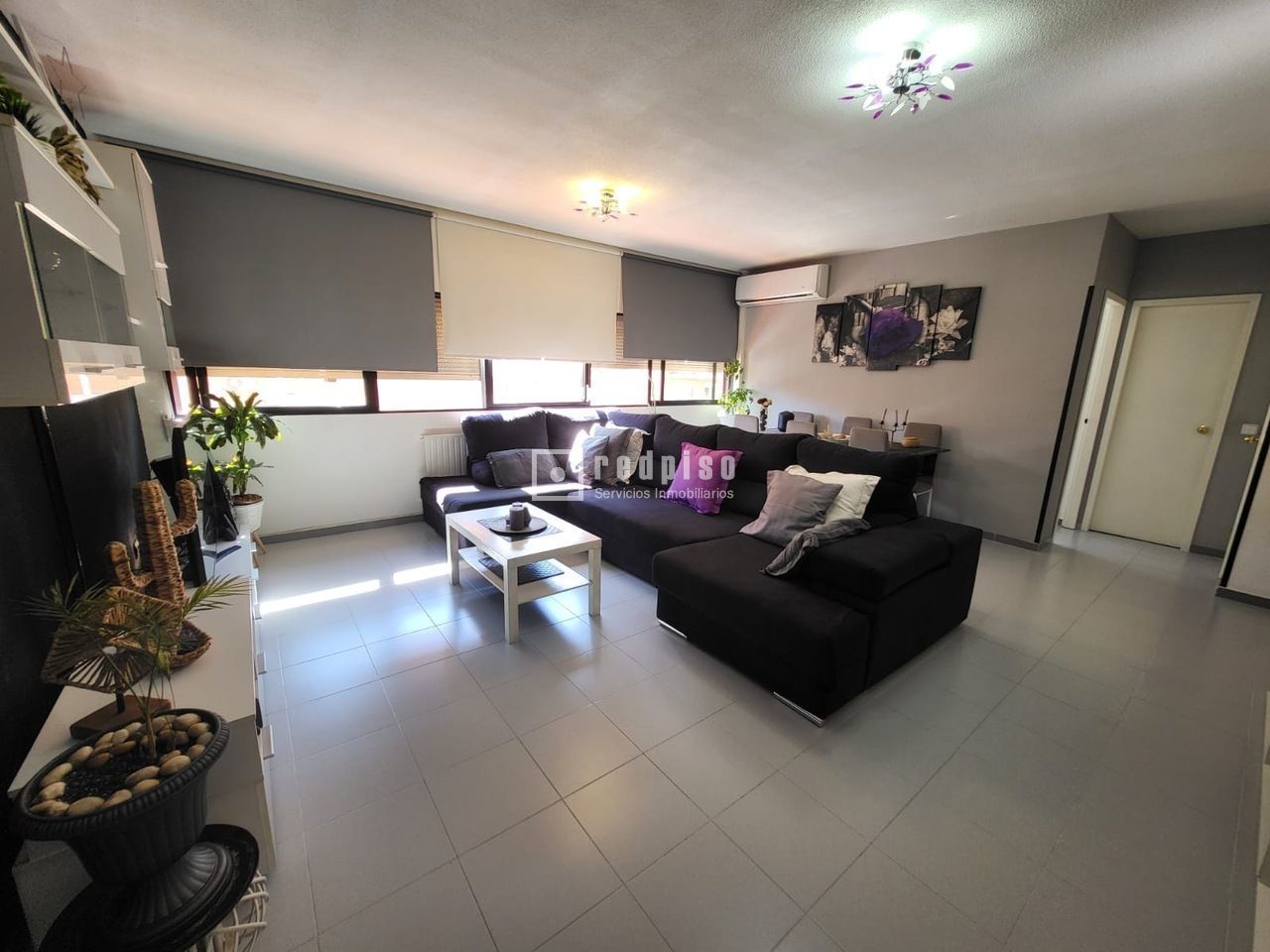 Living room of Flat for sale in  Madrid Capital  with Air Conditioner and Heating