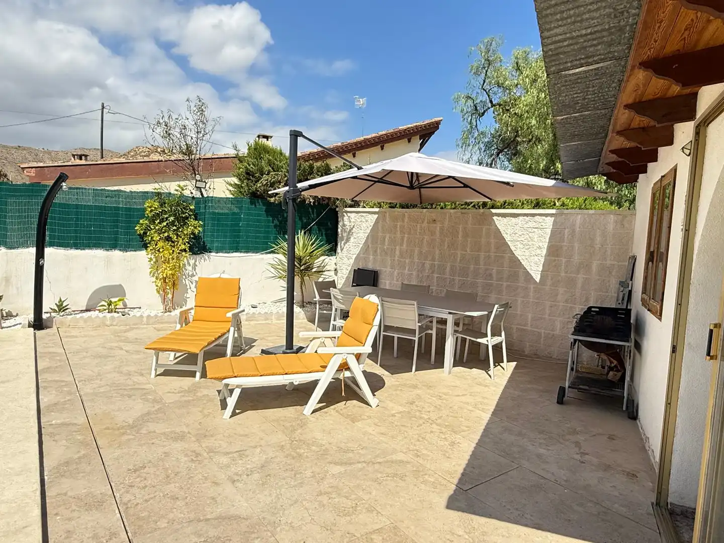 Terrassa de Casa o xalet de lloguer en El Campello amb Aire condicionat, Calefacció i Jardí privat
