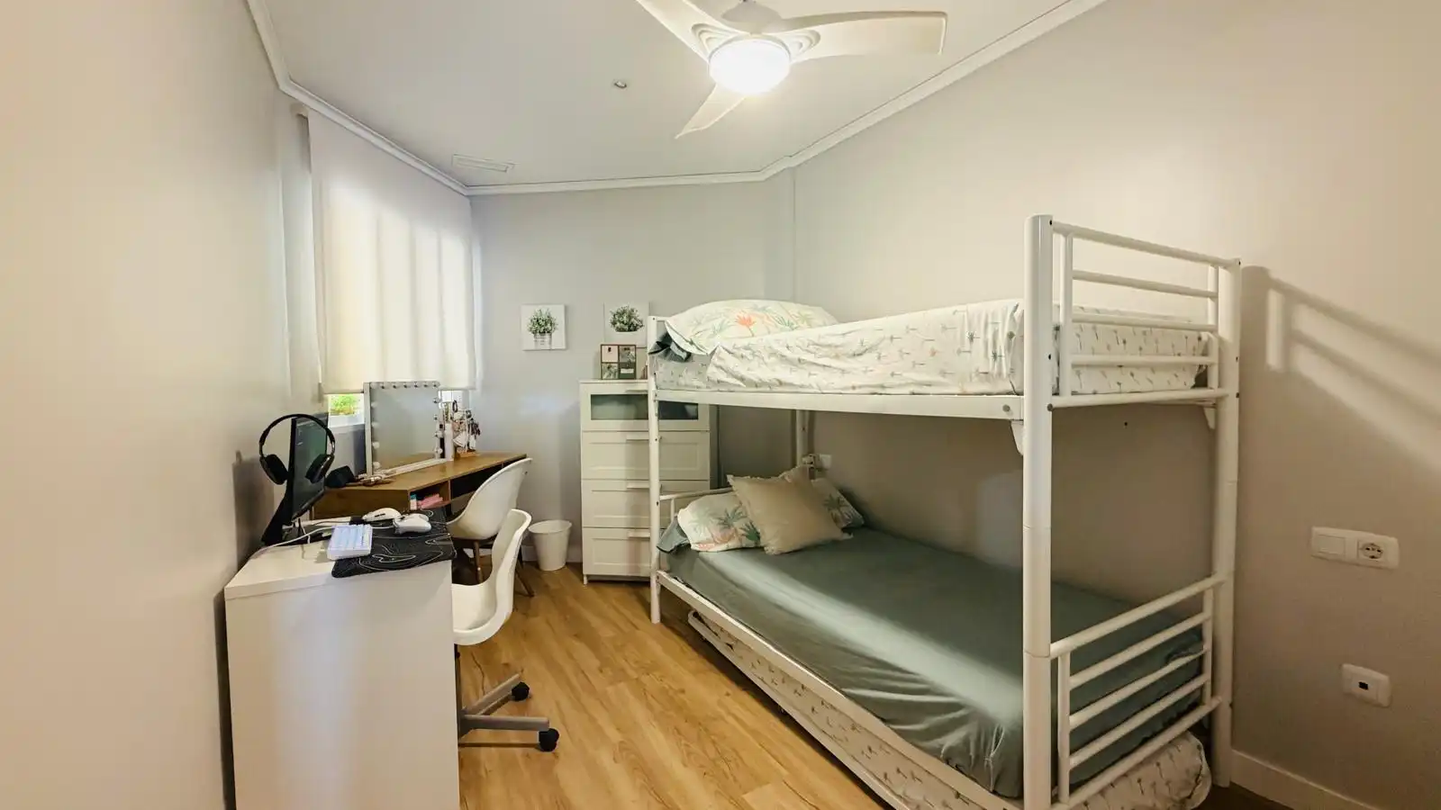 Bedroom of Apartments for rent in Puçol  with Air Conditioner, Heating and Terrace