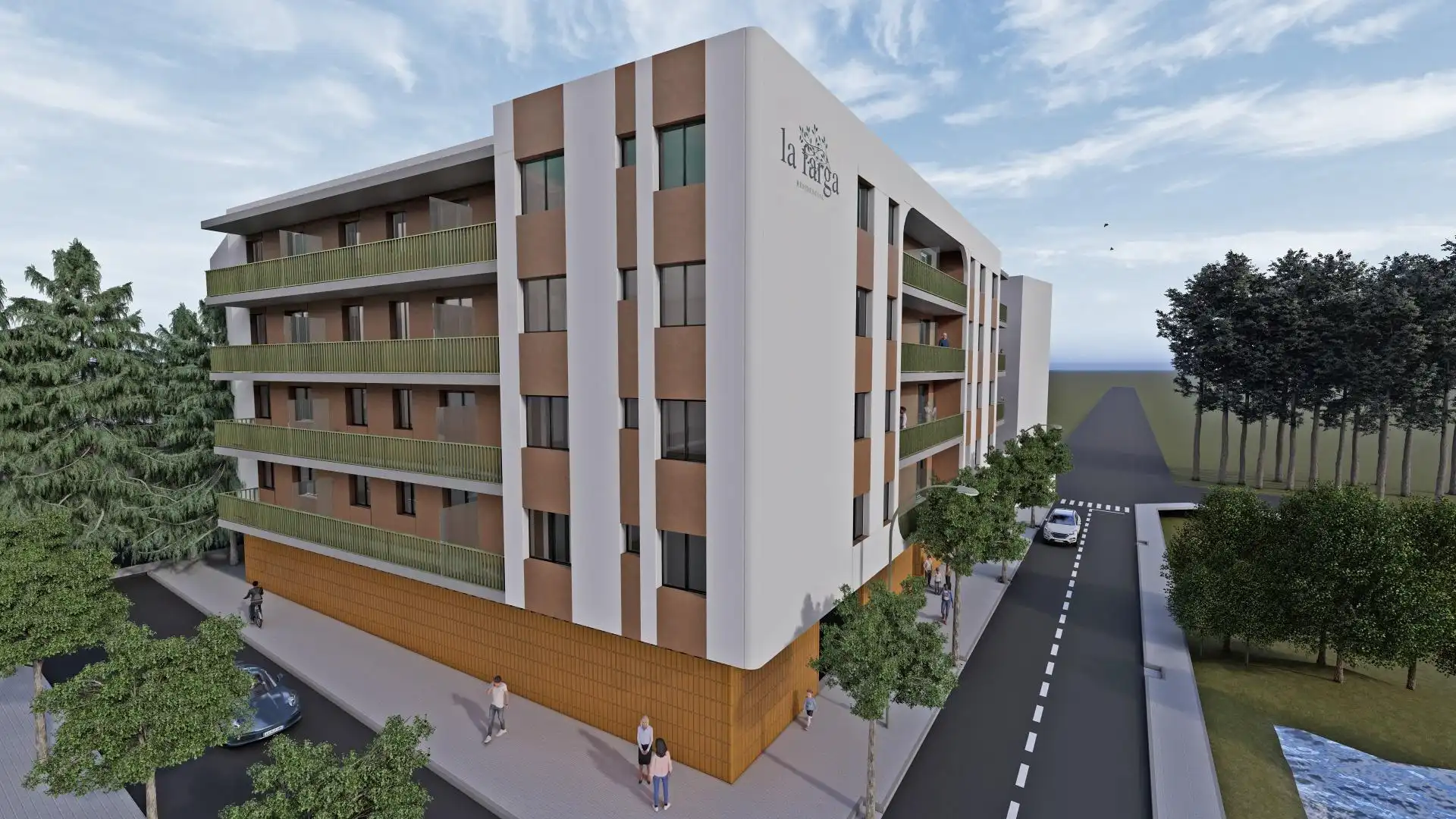 Vista exterior de Apartamento en venta en Lleida con Terraza y Trastero