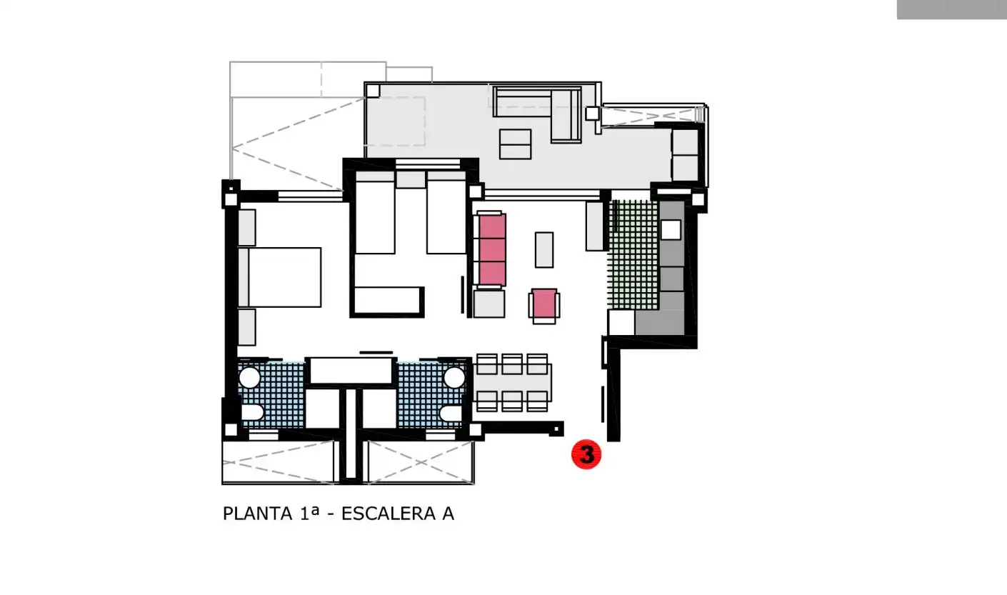 Appartement compact avec piscine à vendre à Els Poblets, imagen 6