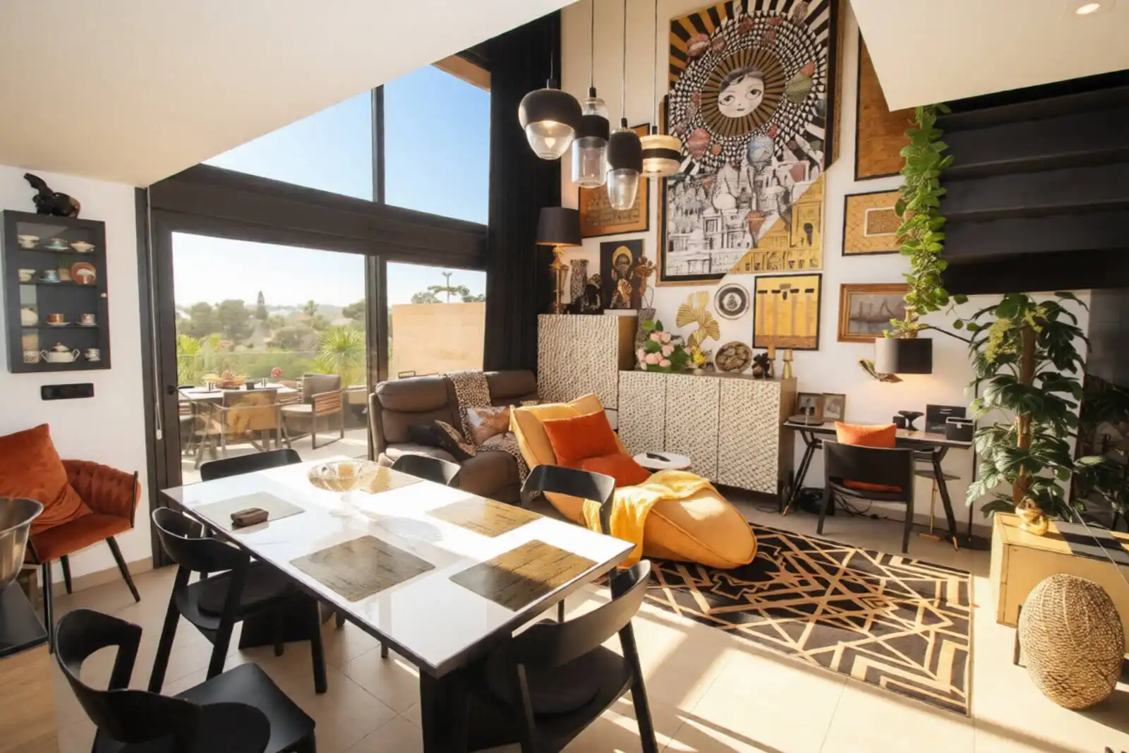 Sala d'estar de Apartament en venda en Orihuela amb Aire condicionat, Terrassa i Traster
