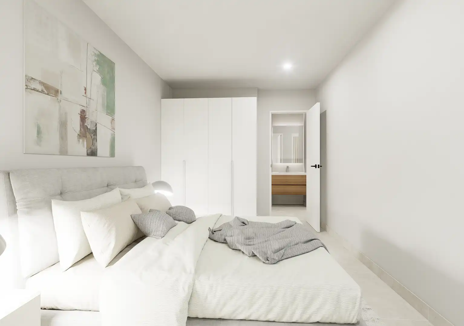 Bedroom of Flat for sale in Inca  with Air Conditioner, Heating and Terrace