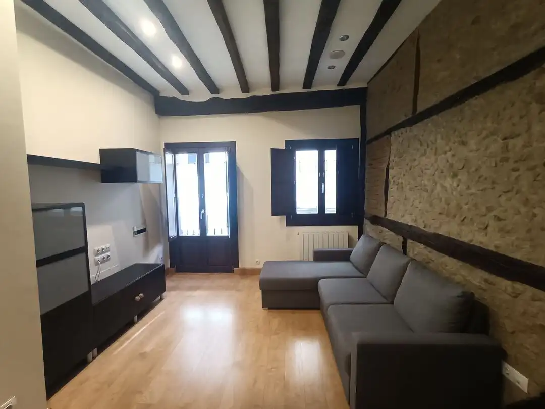 Sala de estar de Piso en venta en Durango con Calefacción, Amueblado y Balcón
