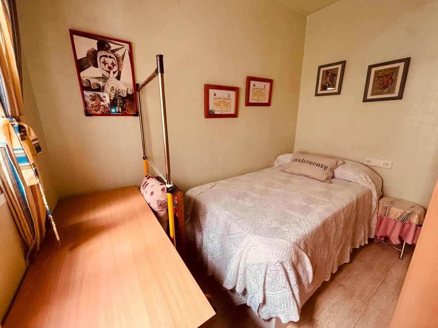 Bedroom of Flat for sale in Alicante / Alacant  with Air Conditioner and Furnished