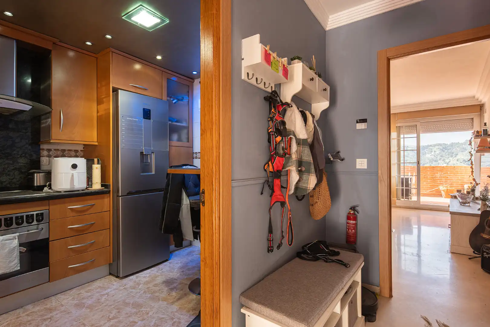 Kitchen of Attic for sale in Cenes de la Vega  with Air Conditioner, Heating and Terrace