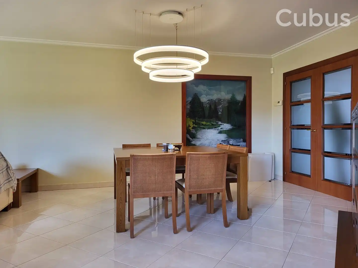 Dining room of Houses for sale in Les Preses  with Air Conditioner, Heating and Terrace
