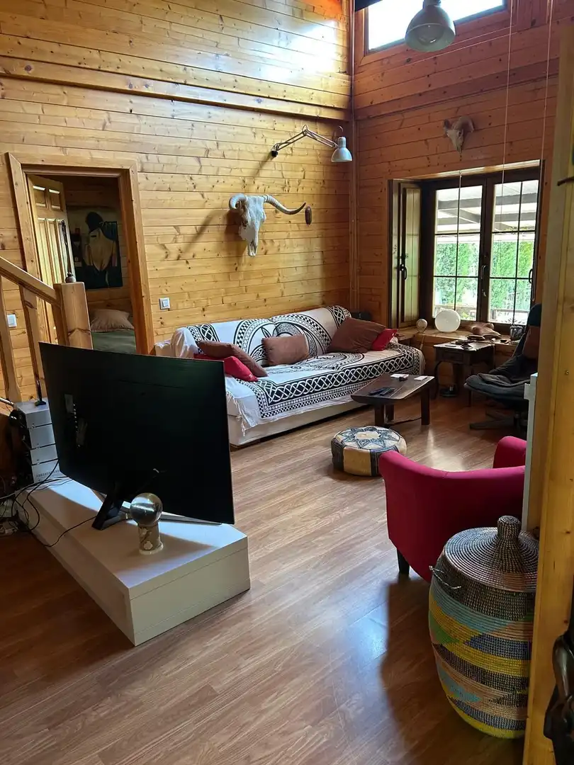 Sala de estar de Casa o chalet en venta en Santa Maria de Palautordera con Calefacción, Jardín privado y Trastero