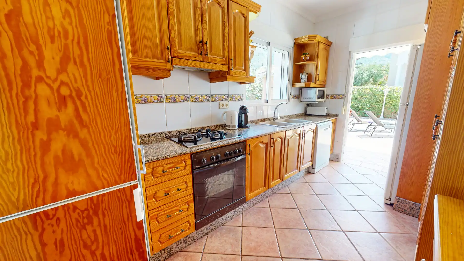 Cocina de Casa o chalet de alquiler en Dénia con Aire acondicionado, Calefacción y Jardín privado
