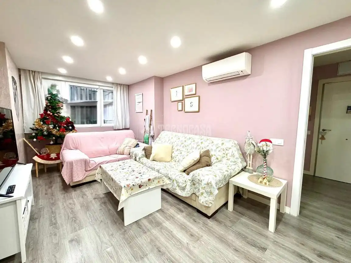Sala de estar de Piso en venta en Móstoles con Aire acondicionado, Calefacción y Alarma