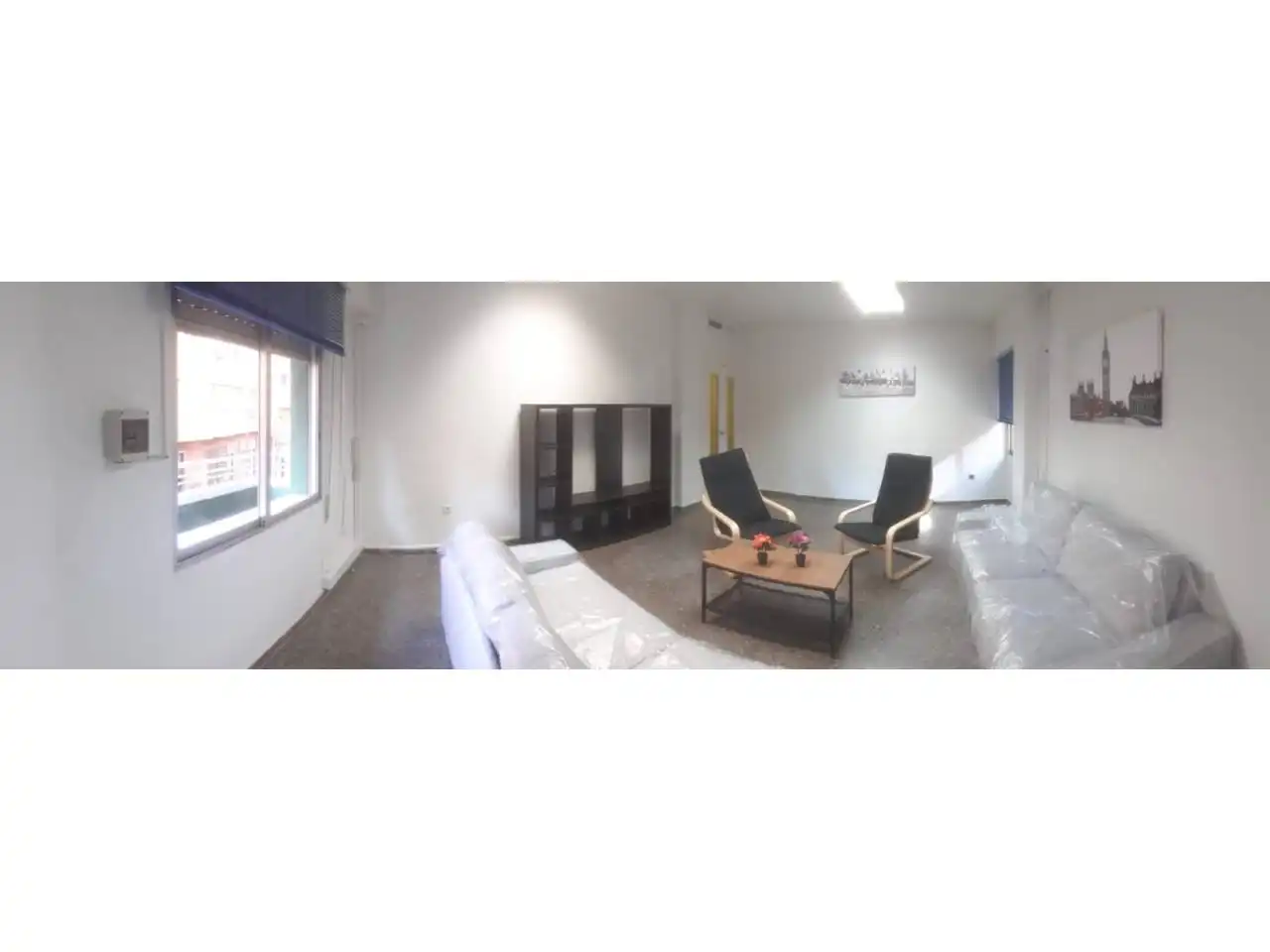 Wohnzimmer von Wohnung zur Miete in Centro