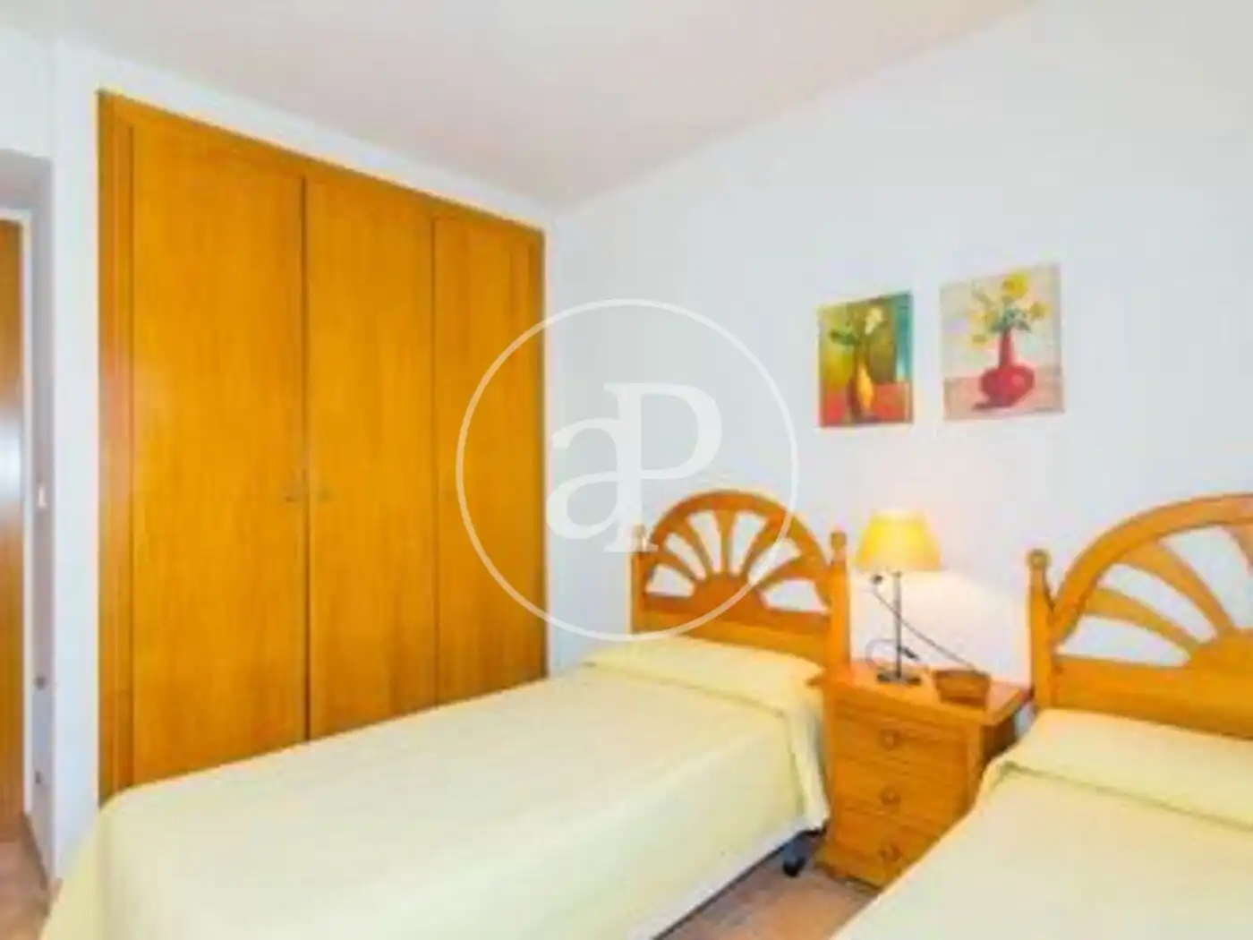 Schlafzimmer von Wohnung zur Miete in Jávea / Xàbia mit Klimaanlage, Heizung und Privatgarten