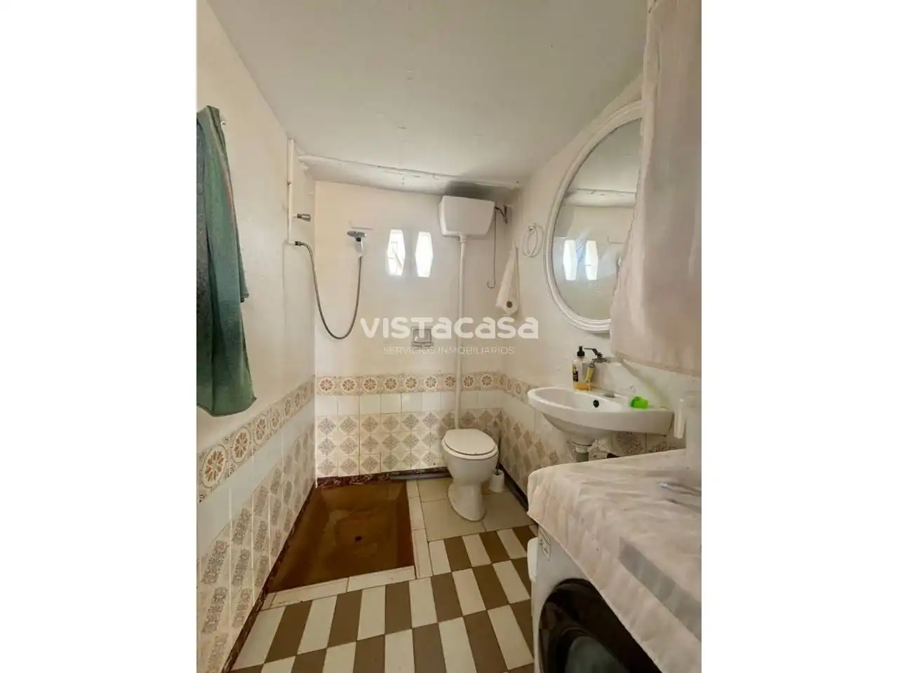 Baño de Finca rústica en venta en El Viso del Alcor con Aire acondicionado, Calefacción y Jardín privado