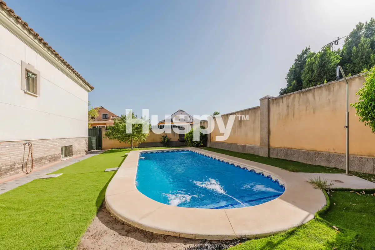 Swimming pool of Houses for sale in Almensilla, Sevilla