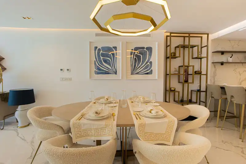 Dining room of Detached homes for rent in Marbella  with Air Conditioner, Terrace and Storage room