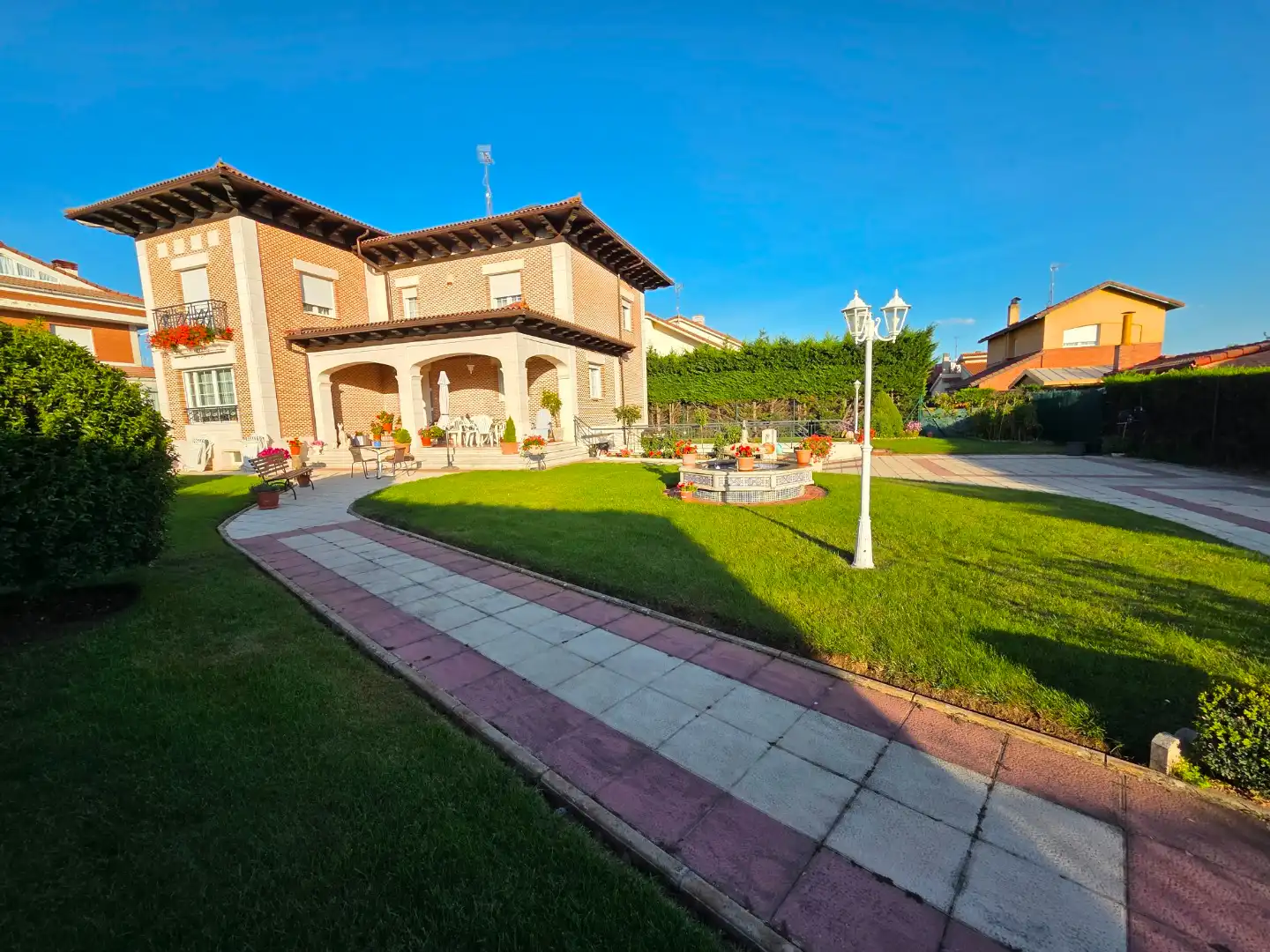 Garden of Houses for sale in Castrillo del Val  with Heating, Private garden and Parquet flooring