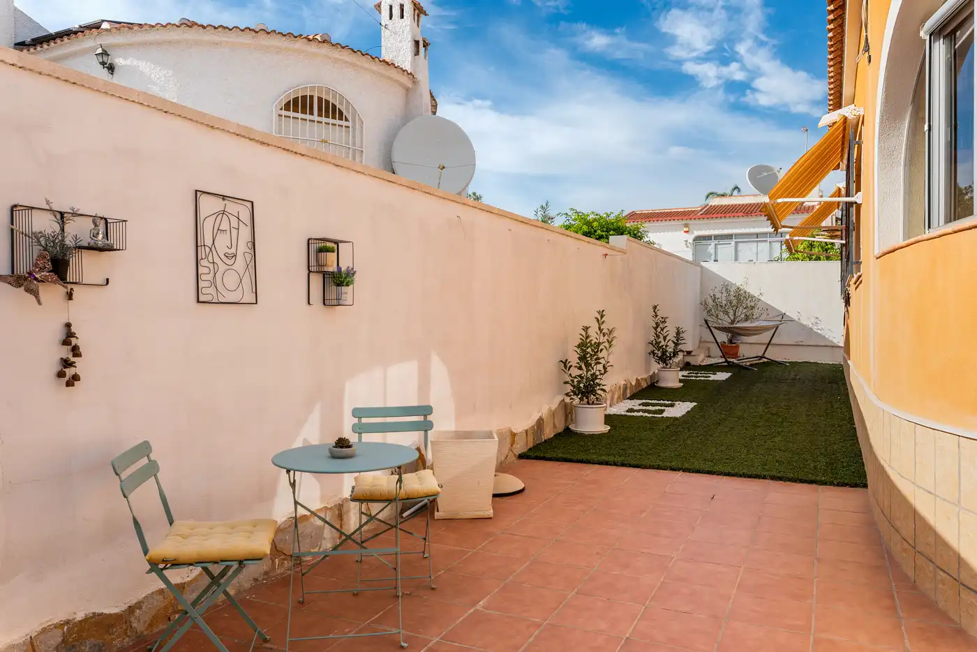 Terraza de Casa o chalet en venta en Rojales con Aire acondicionado, Jardín privado y Terraza