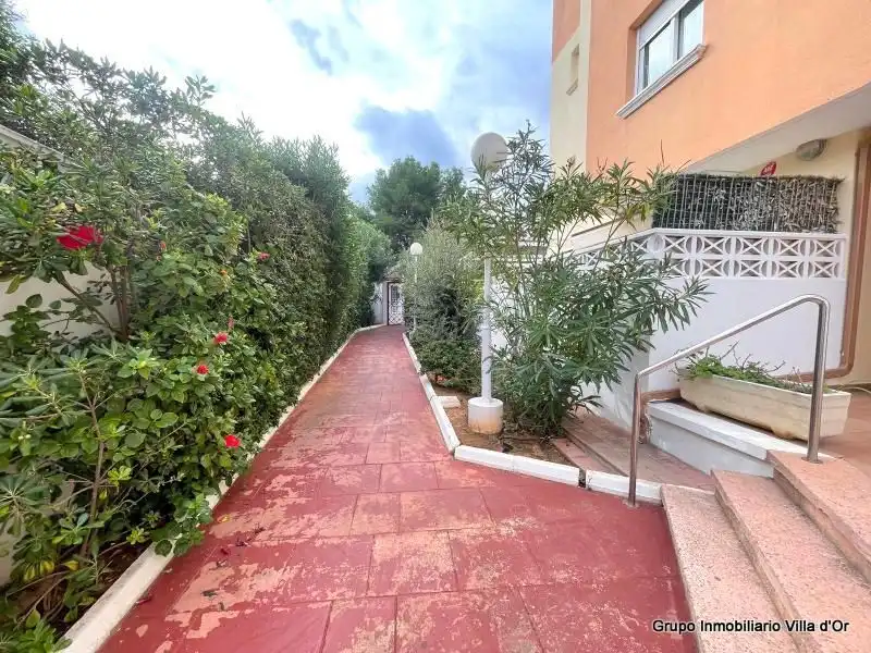 Außenansicht von Wohnungen zur Miete in Dénia mit Klimaanlage, Heizung und Terrasse