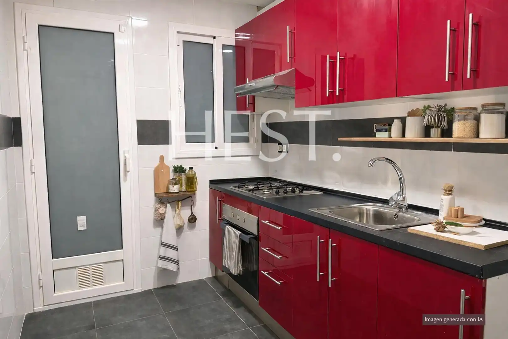 Cocina de Piso en venta en Barcelona con Calefacción