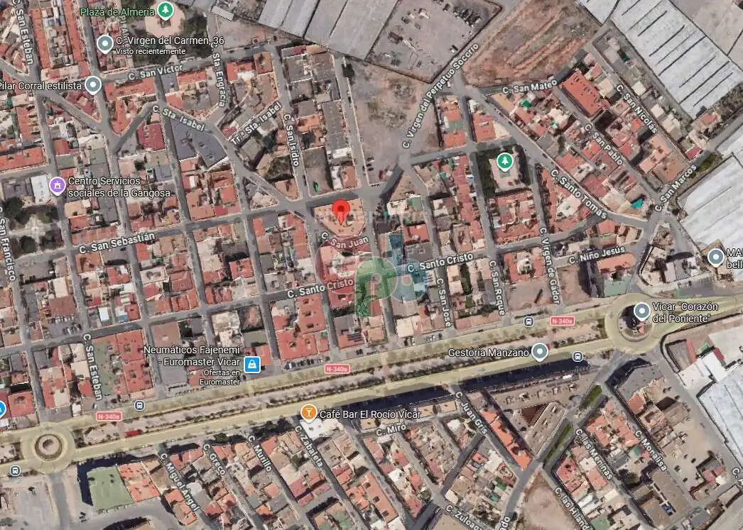 Exterior view of Flat for sale in Vícar  with Terrace