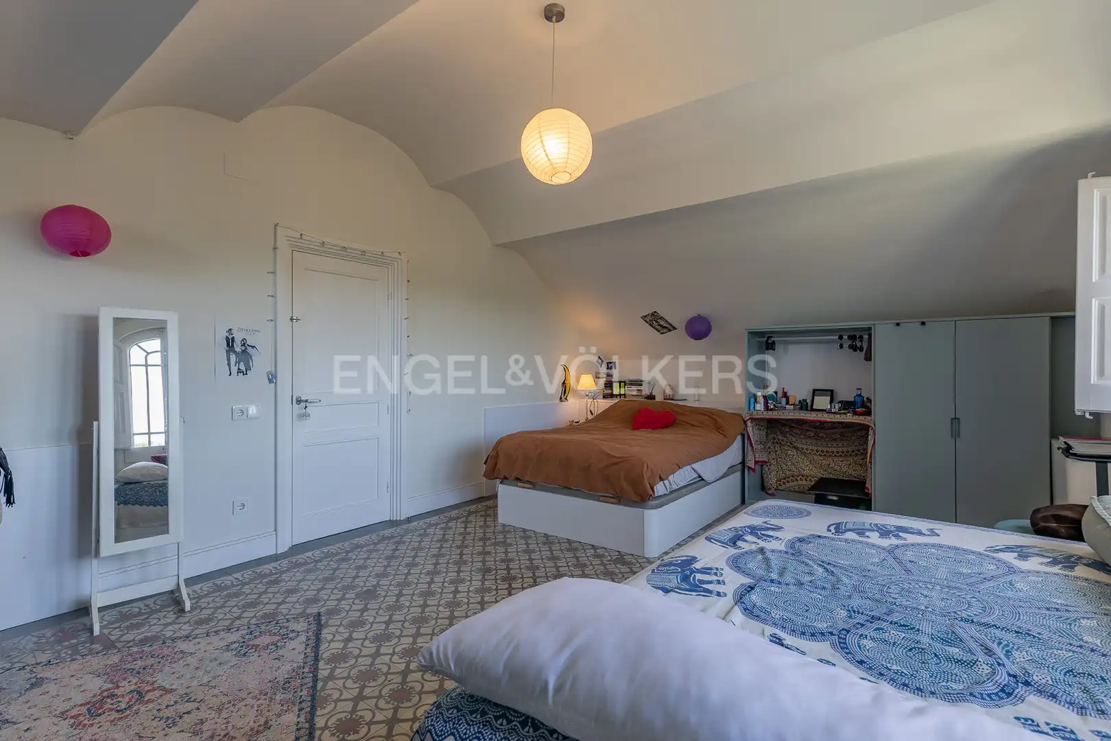 Bedroom of Houses for rent in Sant Cugat del Vallès  with Air Conditioner, Heating and Private garden