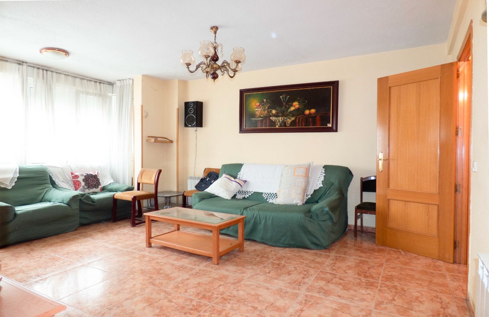 Sala d'estar de Pis en venda en Móstoles amb Terrassa