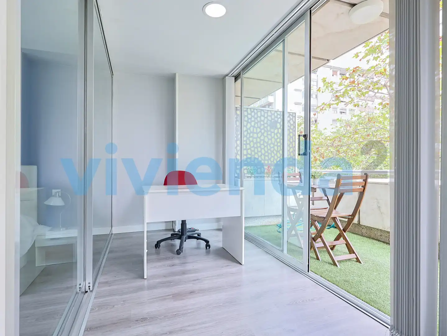 Wohnung zur Miete in Madrid mit Klimaanlage, Heizung und Terrasse