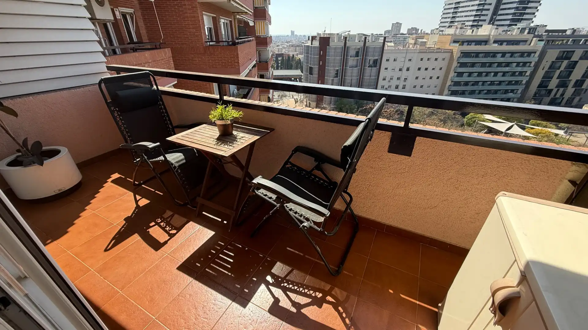 Terrace of Flat for sale in Barcelona  with Air Conditioner, Heating and Parquet flooring