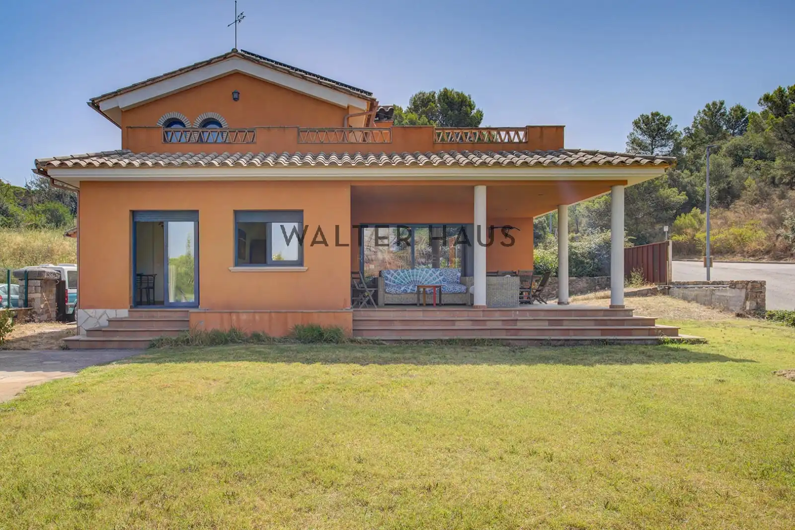 Vista exterior de Casa o xalet en venda en Begur amb Jardí privat, Terrassa i Piscina