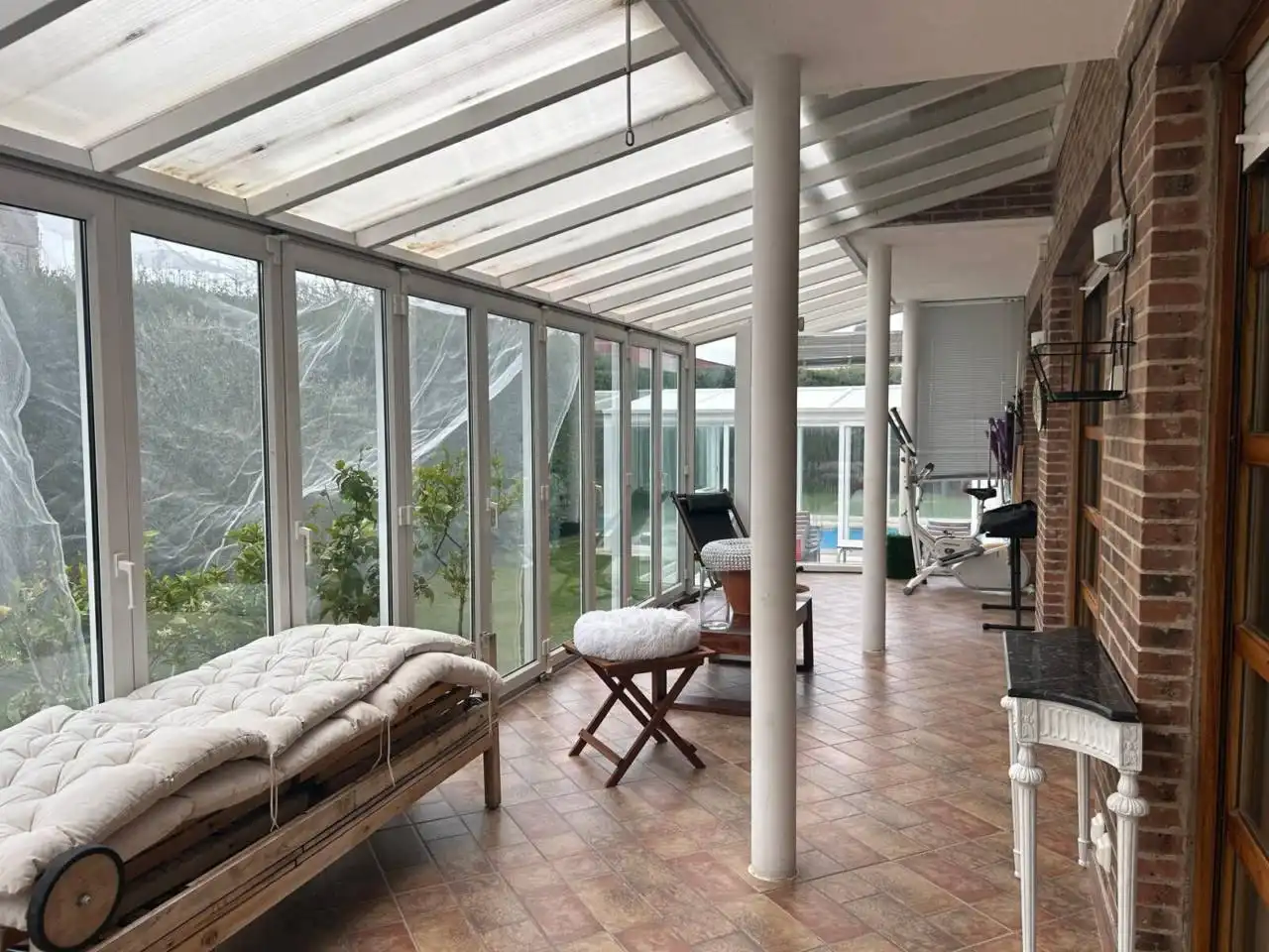 Terraza de Casa o chalet en venta en Castrillo del Val con Calefacción, Jardín privado y Terraza