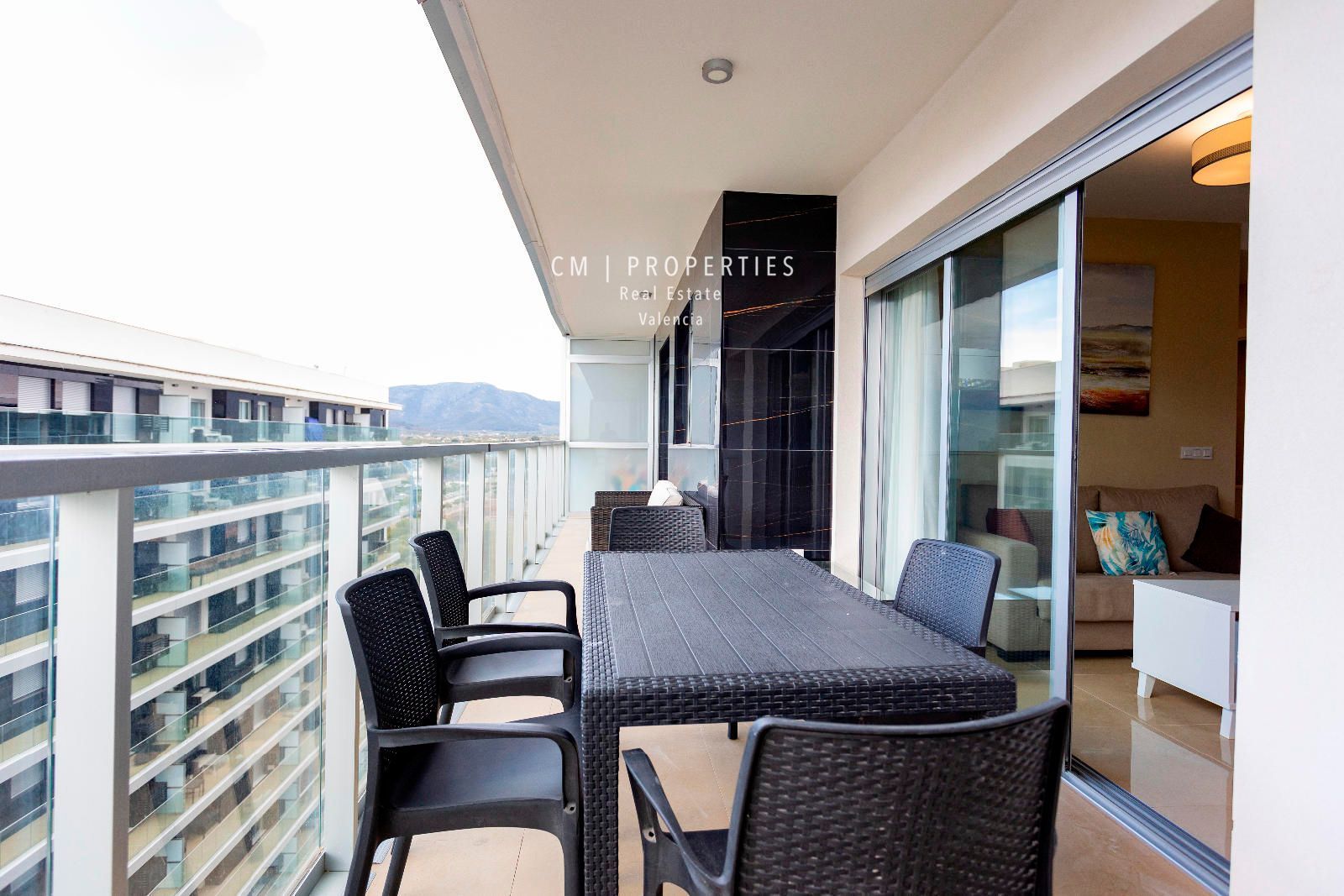 Terrace of Flat to rent in Cabanes  with Air Conditioner, Heating and Terrace